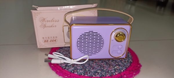 Cute Retro Bluetooth Speaker DZ-006 | Mini Vintage Cartoon MelodyBox Wireless Speaker BD