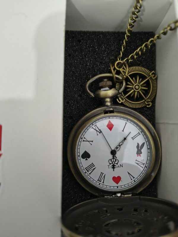 IMG_20260220_011649933_HDR~2 Titan Compass Vintage Pocket Watch with Chain
