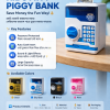 Kids ATM Piggy Bank with Password 🔐 – Automatic Money Saving Box with Sound & Light (Large Capacity)